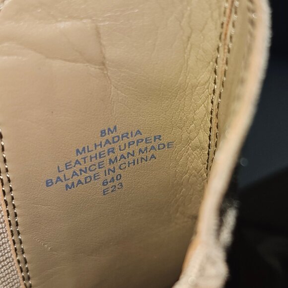 Marc Fisher LTD Hadria Ankle Boot Womens 8 Natural Tan Suede Chelsea Cap Toe - Picture 13 of 14